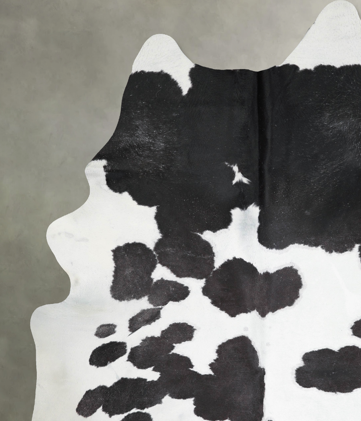 Black and White XX-Large Brazilian Cowhide Rug 8'8"H x 6'9"W #A53265 by Hudson Hides