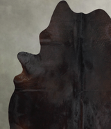 Chocolate X-Large Brazilian Cowhide Rug 7'4"H x 6'8"W #A53268 by Hudson Hides