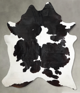 Black and White XX-Large Brazilian Cowhide Rug 8'5"H x 6'7"W #A53269 by Hudson Hides