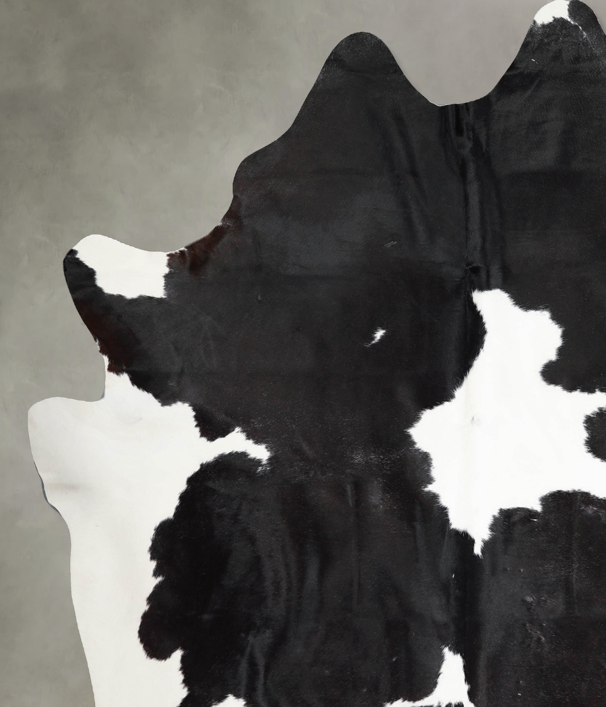 Black and White XX-Large Brazilian Cowhide Rug 8'5"H x 6'7"W #A53269 by Hudson Hides
