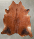 Warm Caramel XX-Large Brazilian Cowhide Rug 7'8"H x 7'1"W #A53273 by Hudson Hides