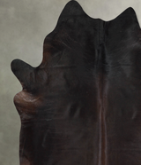 Chocolate XX-Large Brazilian Cowhide Rug 7'10"H x 6'10"W #A53277 by Hudson Hides
