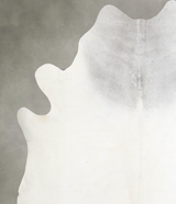 Light Grey XX-Large Brazilian Cowhide Rug 7'9"H x 7'0"W #A53281 by Hudson Hides
