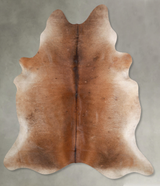 Light Caramel X-Large Brazilian Cowhide Rug 7'6"H x 6'6"W #A53289 by Hudson Hides