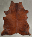Medium Brindle XX-Large Brazilian Cowhide Rug 7'5"H x 6'9"W #A53293 by Hudson Hides