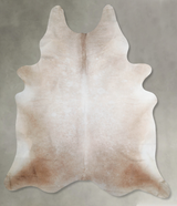 Taupe XX-Large Brazilian Cowhide Rug 8'4"H x 6'11"W #A53298 by Hudson Hides