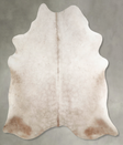 Champagne XX-Large Brazilian Cowhide Rug 8'1"H x 6'10"W #A53305 by Hudson Hides