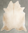 Palomino XX-Large Brazilian Cowhide Rug 7'8"H x 7'1"W #A53308 by Hudson Hides