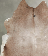 Taupe XX-Large Brazilian Cowhide Rug 8'0"H x 6'9"W #A53311 by Hudson Hides
