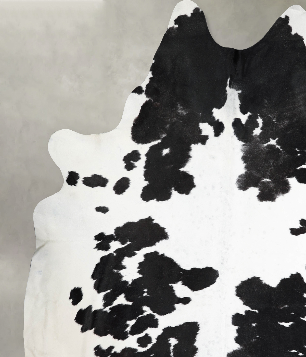 Black and White XX-Large Brazilian Cowhide Rug 9'2"H x 7'9"W #A53315 by Hudson Hides