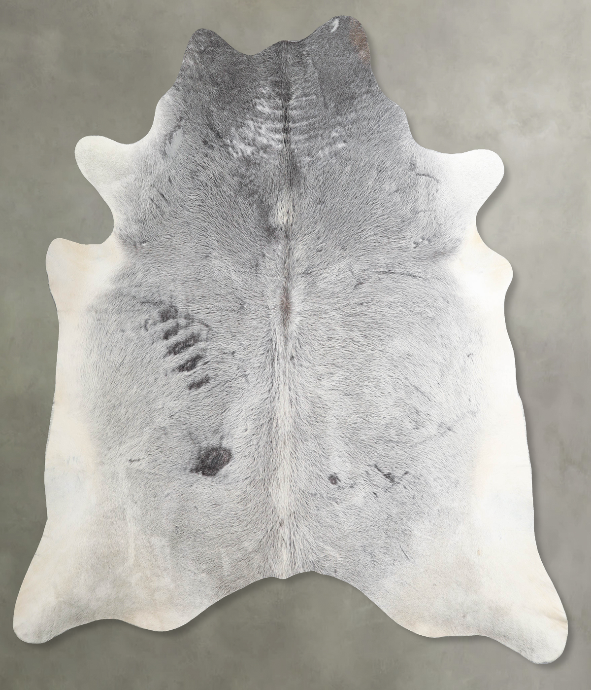 Medium Grey Cowhide Rug #A53323