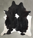 Black and White XX-Large Brazilian Cowhide Rug 8'2"H x 6'8"W #A53327 by Hudson Hides