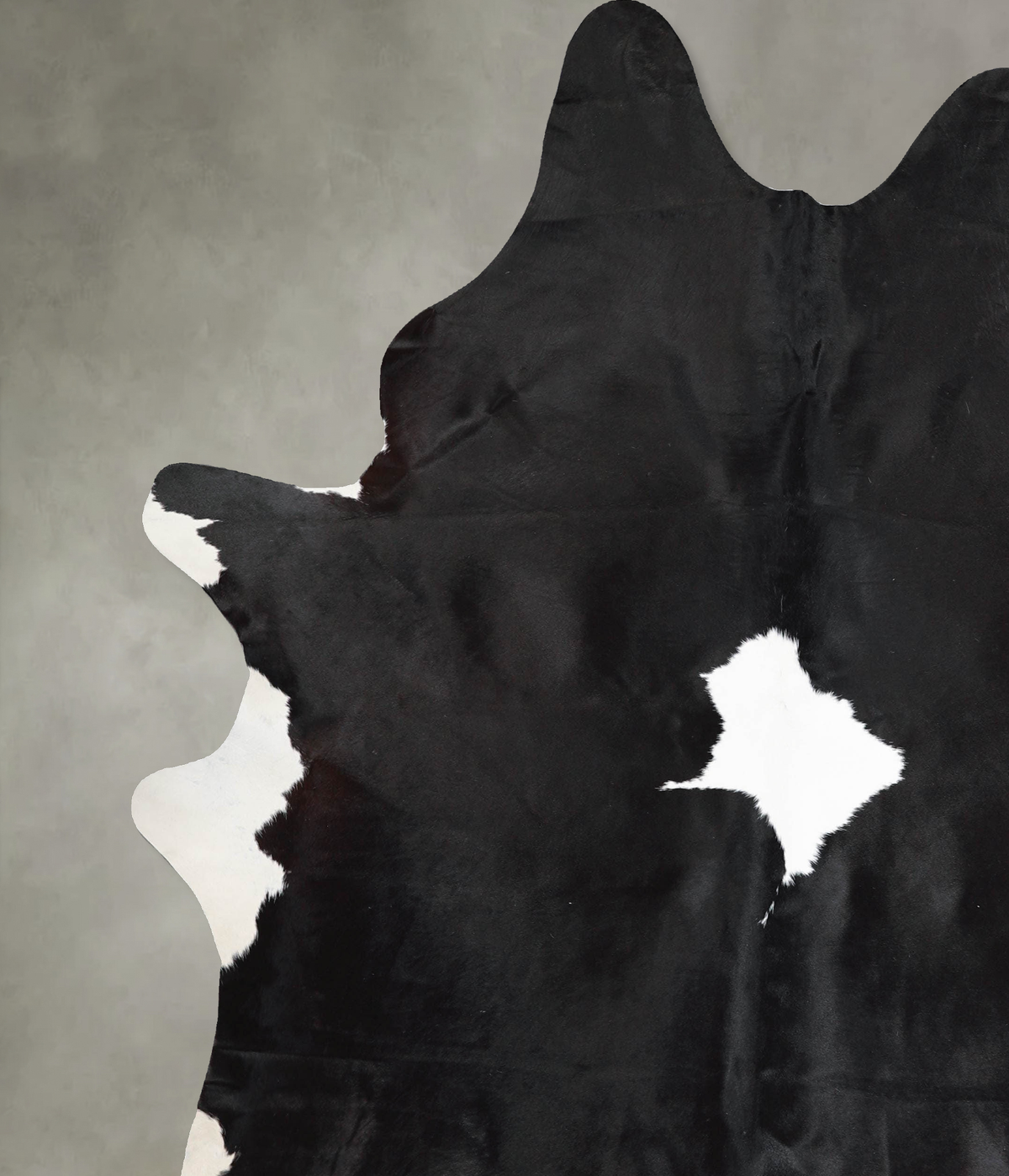 Black and White XX-Large Brazilian Cowhide Rug 8'2"H x 6'8"W #A53327 by Hudson Hides