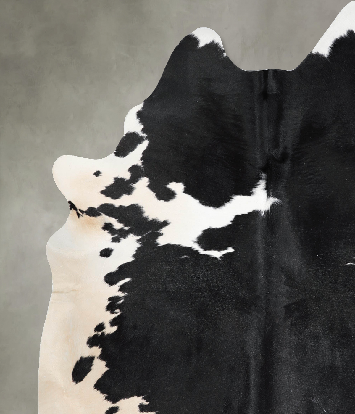 Black and White X-Large Brazilian Cowhide Rug 7'4"H x 6'2"W #A53335 by Hudson Hides