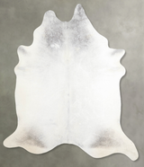 Light Grey XX-Large Brazilian Cowhide Rug 8'0"H x 7'0"W #A53337 by Hudson Hides