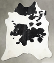Black and White X-Large Brazilian Cowhide Rug 6'10"H x 7'2"W #A53340 by Hudson Hides