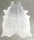 Light Grey XX-Large Brazilian Cowhide Rug 8'9"H x 7'6"W #A53345 by Hudson Hides