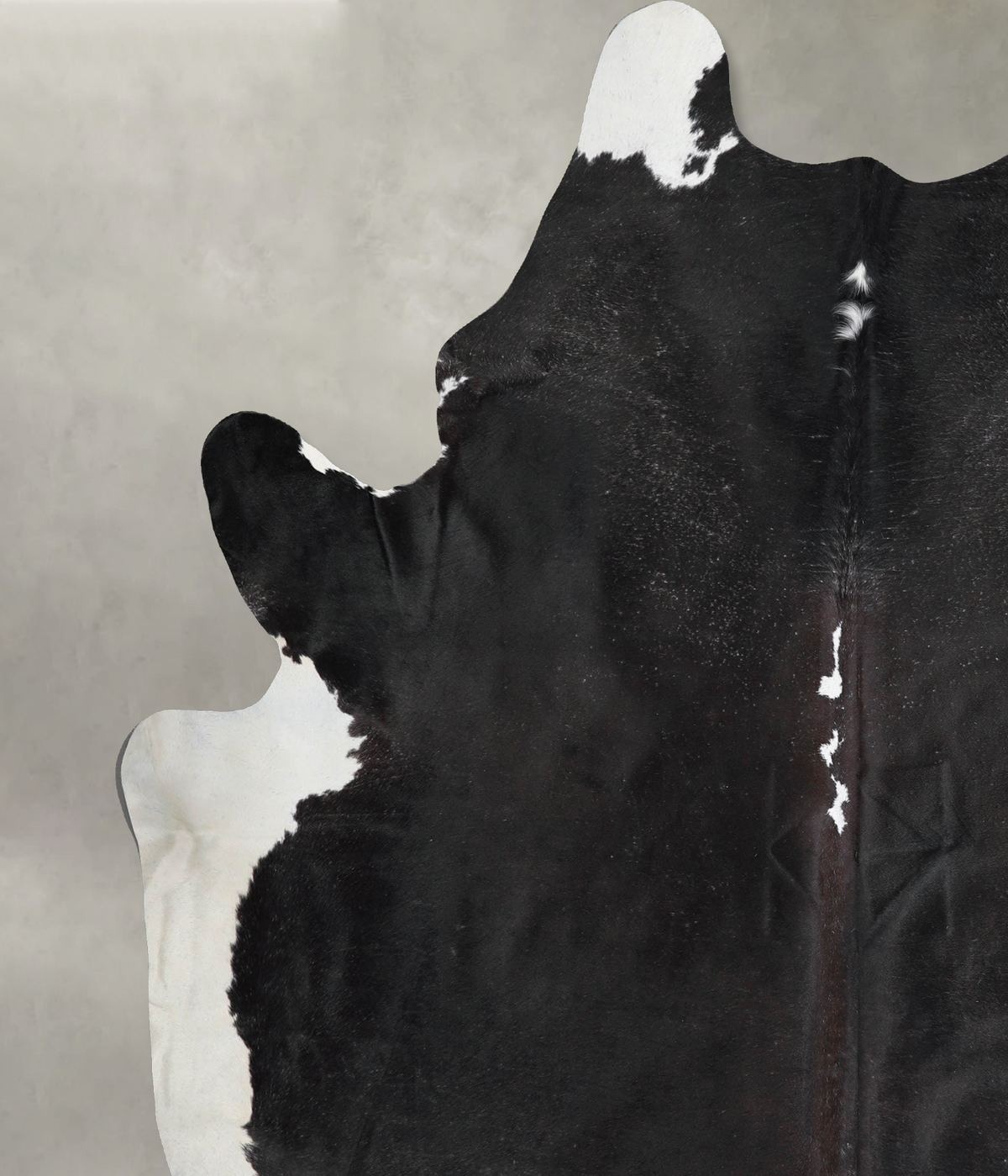 Black and White XX-Large Brazilian Cowhide Rug 8'6"H x 6'11"W #A53351 by Hudson Hides