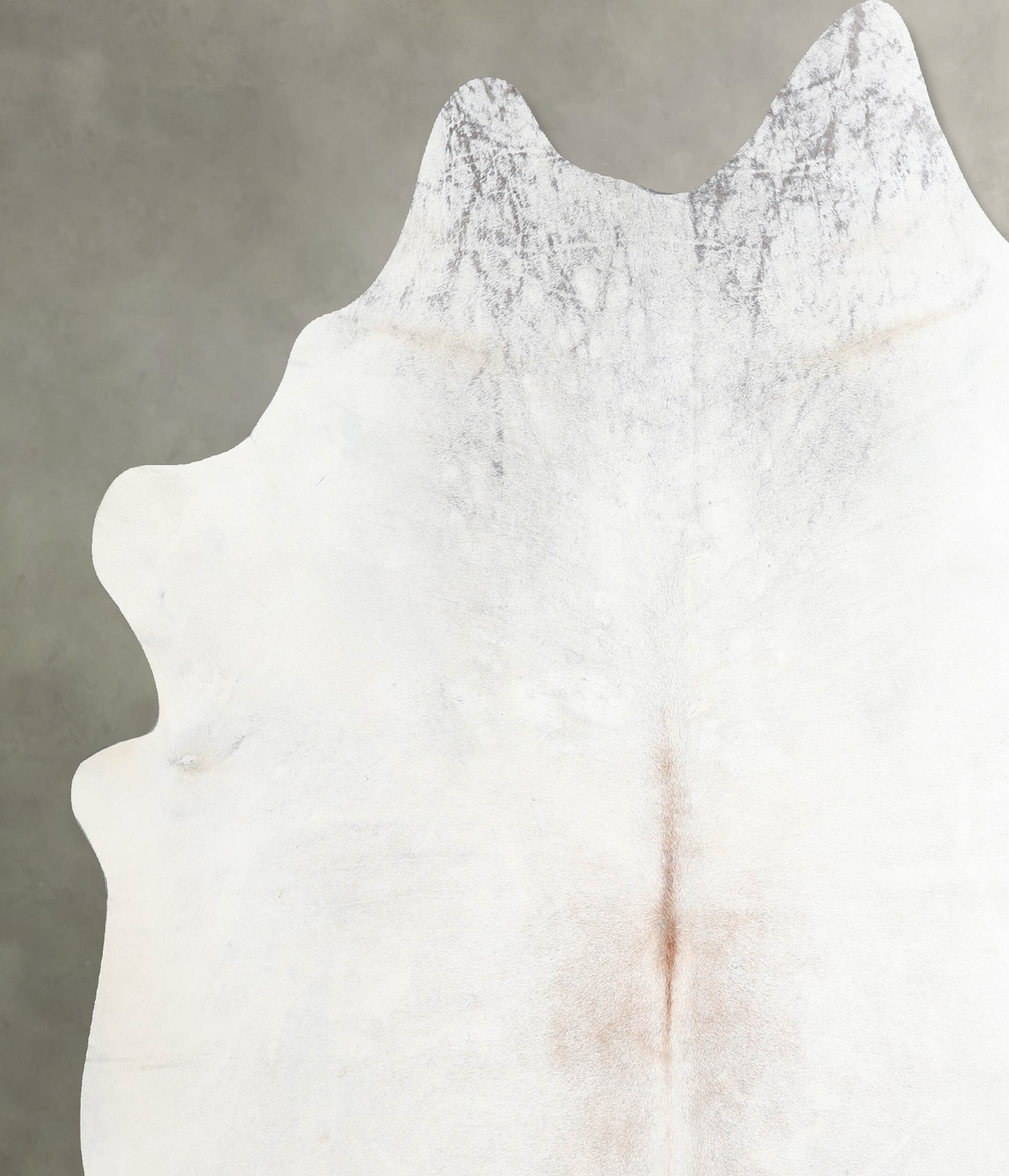 Grey with Beige X-Large Brazilian Cowhide Rug 7'5"H x 6'8"W #A53354 by Hudson Hides