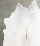 Grey with Beige X-Large Brazilian Cowhide Rug 7'5"H x 6'8"W #A53354 by Hudson Hides