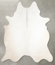 Light Grey XX-Large Brazilian Cowhide Rug 8'1"H x 6'9"W #A53360 by Hudson Hides