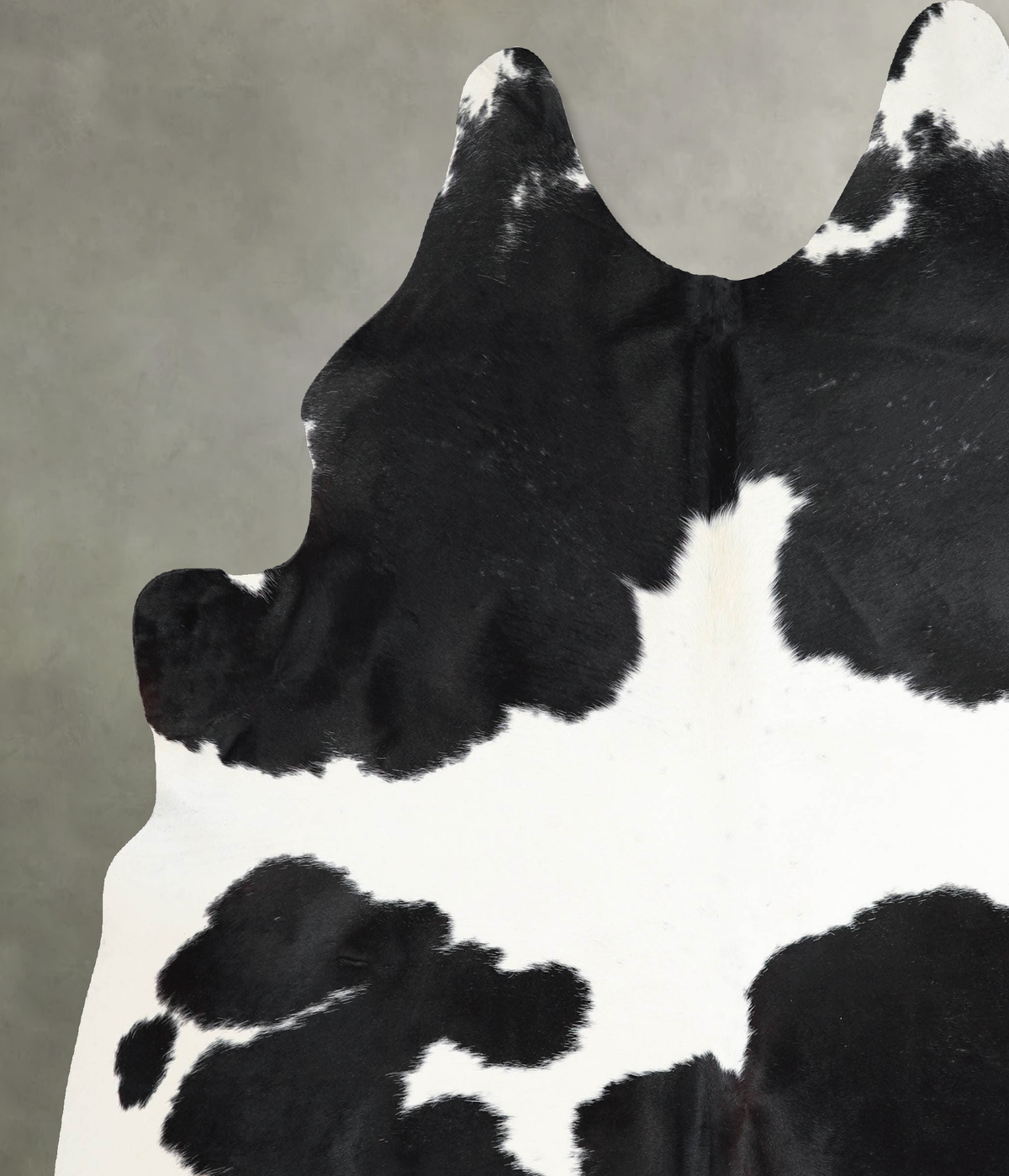Black and White X-Large Brazilian Cowhide Rug 7'4"H x 6'5"W #A53361 by Hudson Hides