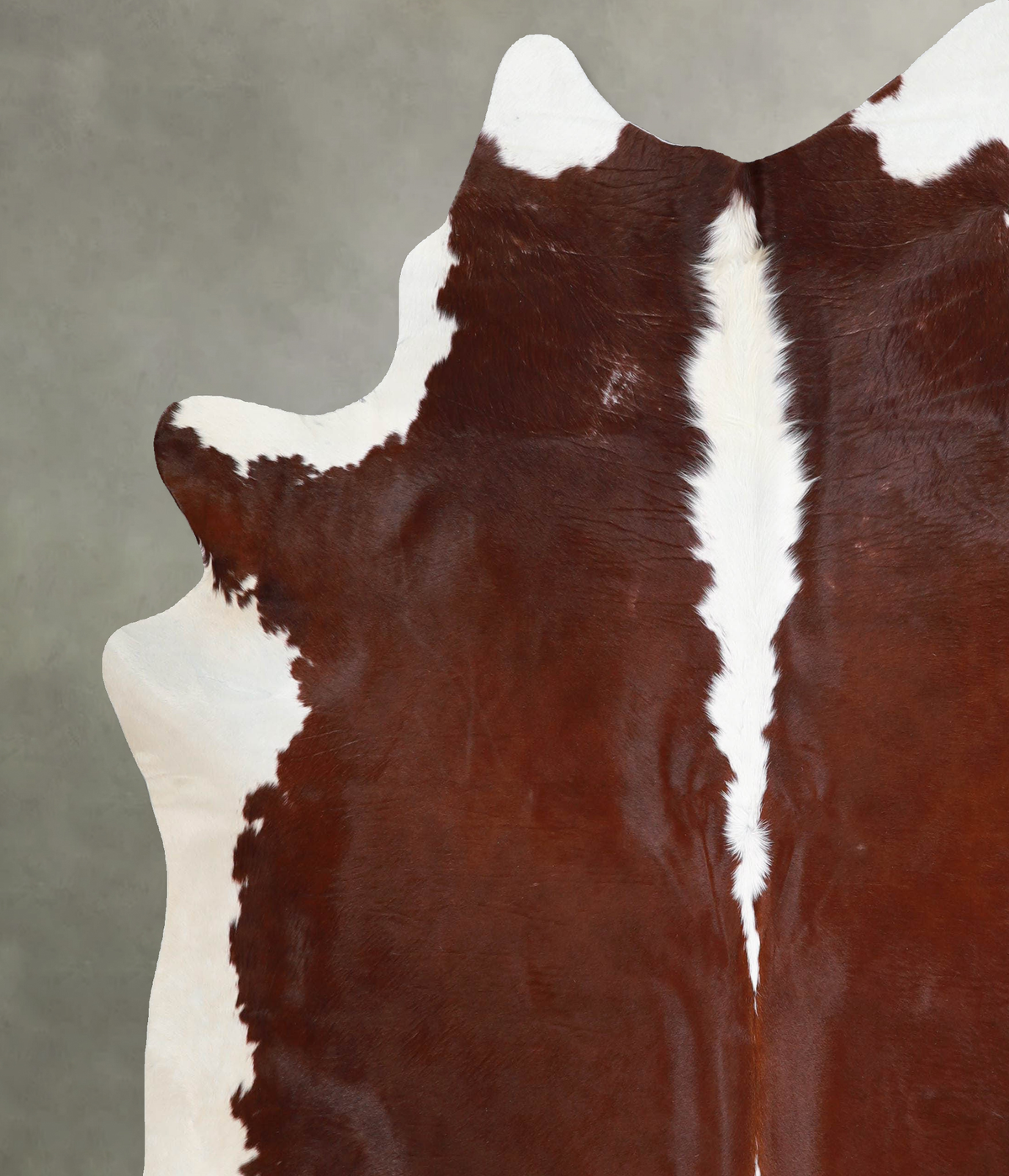 Hereford XX-Large Brazilian Cowhide Rug 7'6"H x 6'9"W #A53364 by Hudson Hides