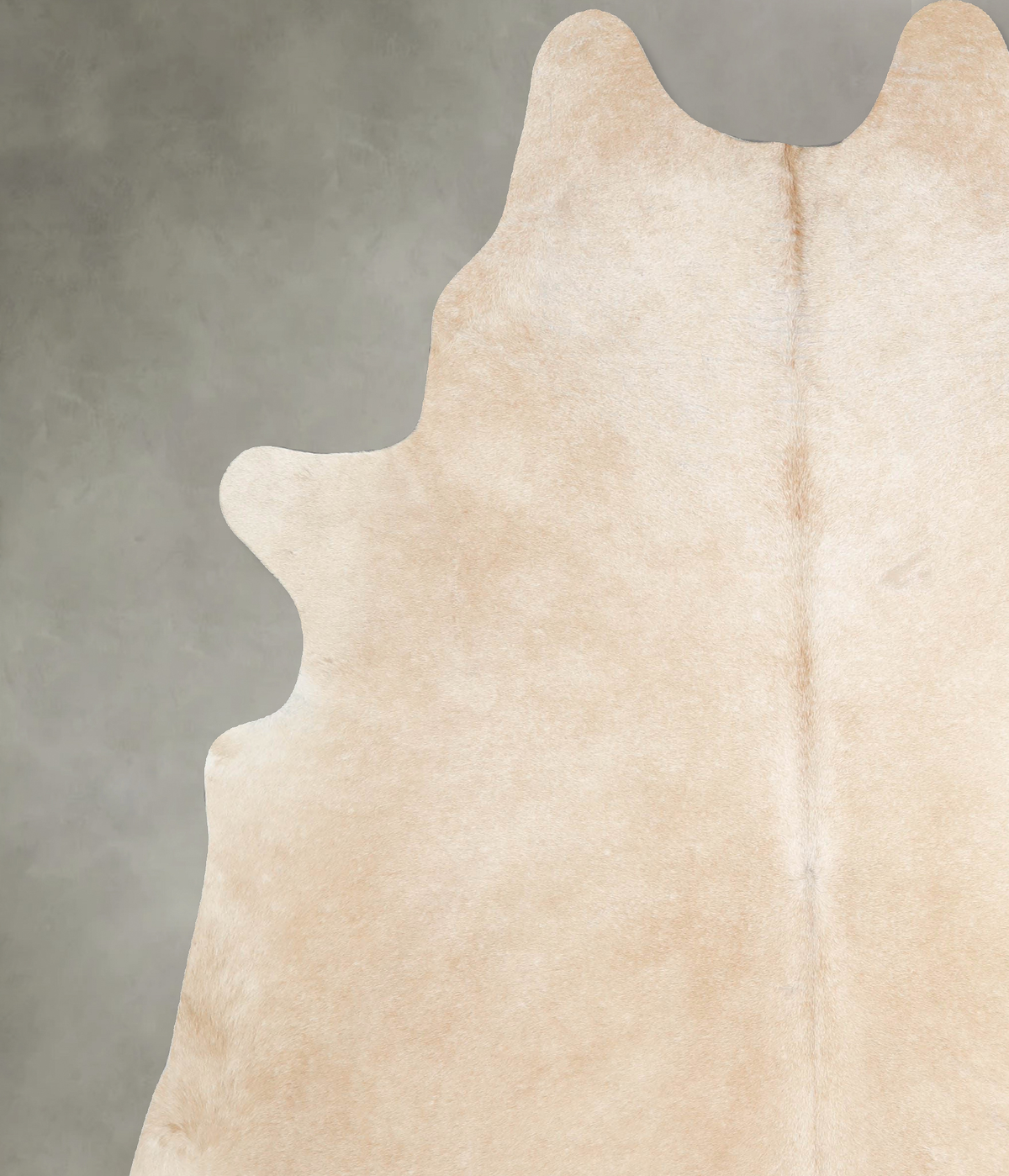 Beige XX-Large Brazilian Cowhide Rug 7'11"H x 6'4"W #A53371 by Hudson Hides