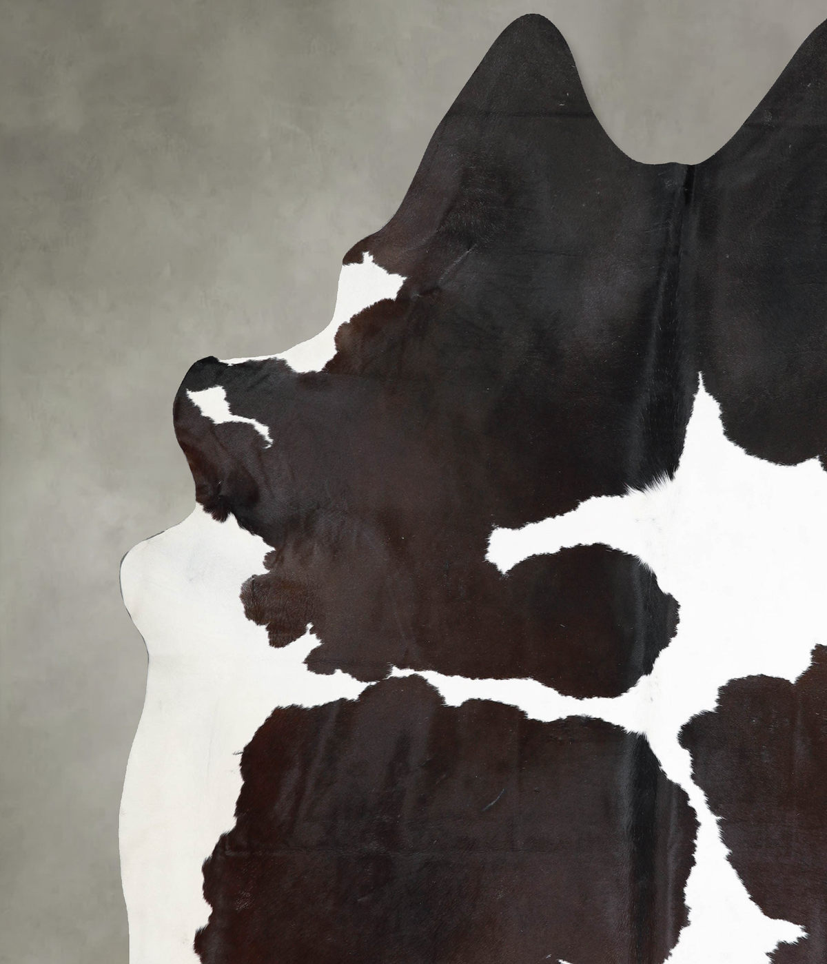 Black and White XX-Large Brazilian Cowhide Rug 8'7"H x 7'8"W #A53383 by Hudson Hides
