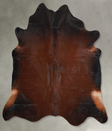 Warm Caramel X-Large Brazilian Cowhide Rug 7'1"H x 6'11"W #A53384 by Hudson Hides