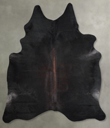 Chocolate X-Large Brazilian Cowhide Rug 7'7"H x 6'5"W #A53390 by Hudson Hides