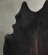 Chocolate X-Large Brazilian Cowhide Rug 7'7"H x 6'5"W #A53390 by Hudson Hides