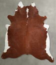 Hereford XX-Large Brazilian Cowhide Rug 8'2"H x 7'7"W #A53404 by Hudson Hides