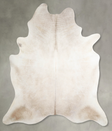 Champagne XX-Large Brazilian Cowhide Rug 8'2"H x 7'0"W #A53406 by Hudson Hides