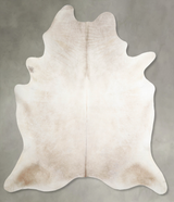 Champagne XX-Large Brazilian Cowhide Rug 8'2"H x 7'0"W #A53406 by Hudson Hides