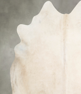 Champagne XX-Large Brazilian Cowhide Rug 8'0"H x 7'11"W #A53408 by Hudson Hides