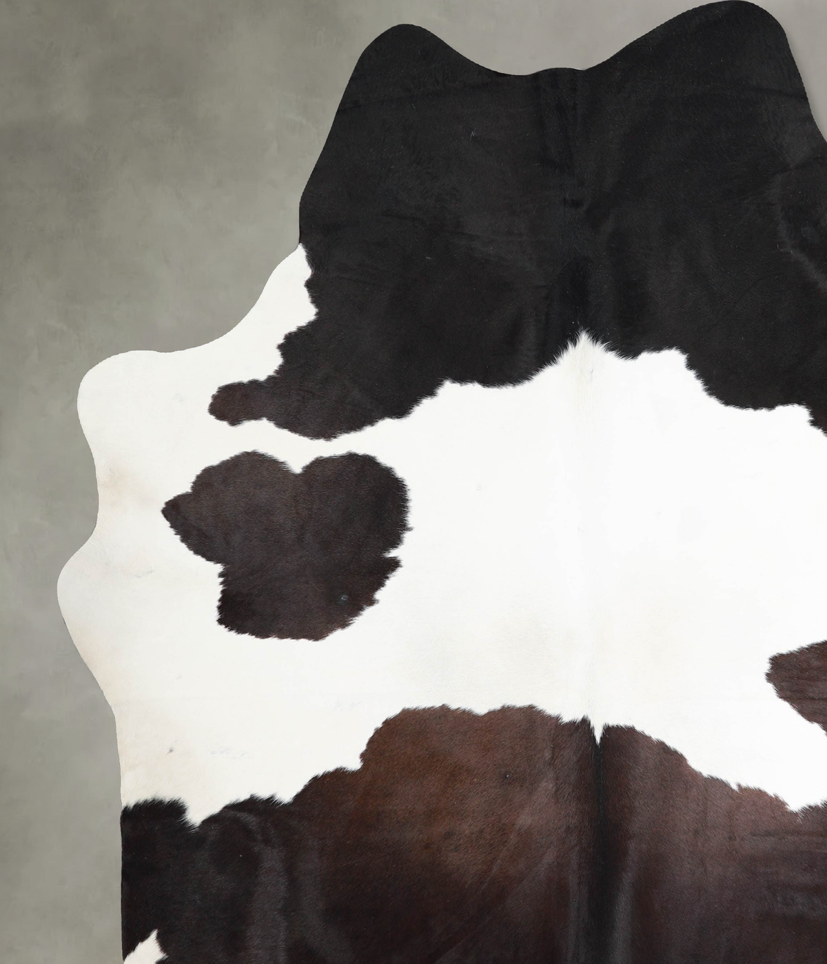 Black and White XX-Large Brazilian Cowhide Rug 8'5"H x 7'1"W #A53409 by Hudson Hides