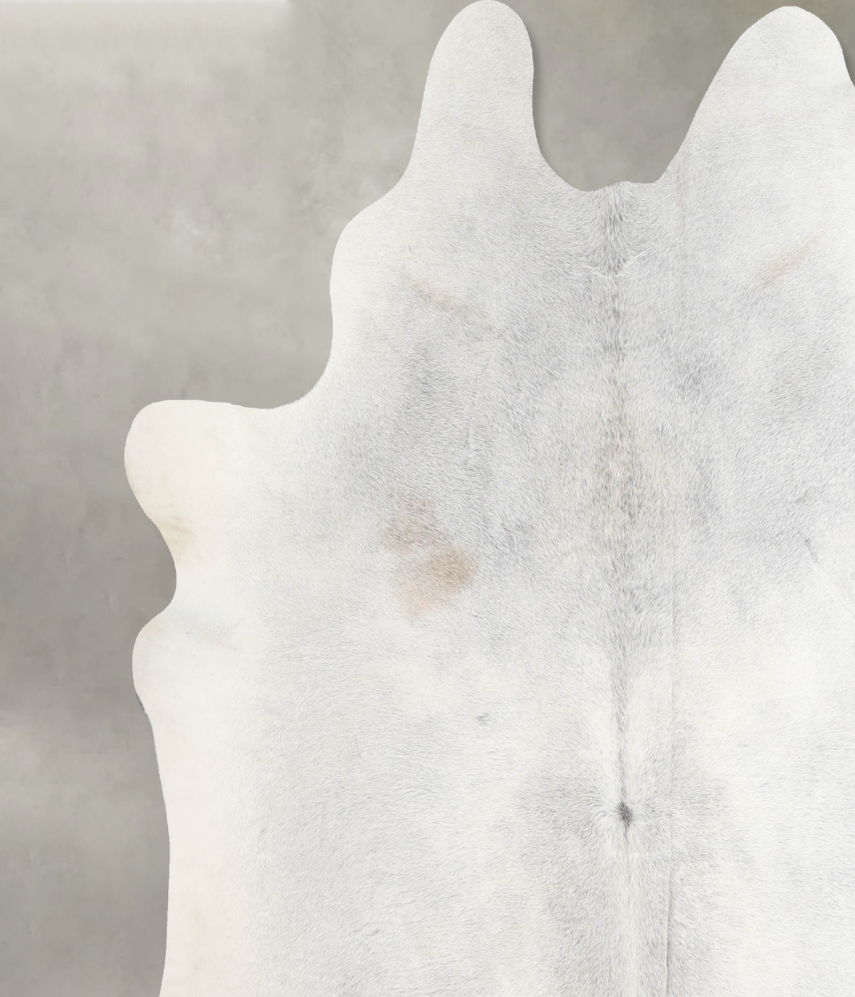 Light Grey XX-Large Brazilian Cowhide Rug 7'7"H x 7'2"W #A53410 by Hudson Hides