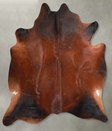 Warm Caramel X-Large Brazilian Cowhide Rug 6'11"H x 6'5"W #A53426 by Hudson Hides