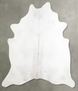 Light Grey XX-Large Brazilian Cowhide Rug 7'11"H x 7'6"W #A53428 by Hudson Hides