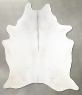 Light Grey X-Large Brazilian Cowhide Rug 7'9"H x 6'4"W #A53429 by Hudson Hides