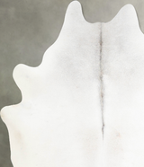 Light Grey X-Large Brazilian Cowhide Rug 7'9"H x 6'4"W #A53429 by Hudson Hides