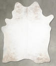 Grey Brindle X-Large Brazilian Cowhide Rug 7'5"H x 6'7"W #A53431 by Hudson Hides
