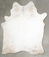 Grey Brindle X-Large Brazilian Cowhide Rug 7'5"H x 6'7"W #A53431 by Hudson Hides
