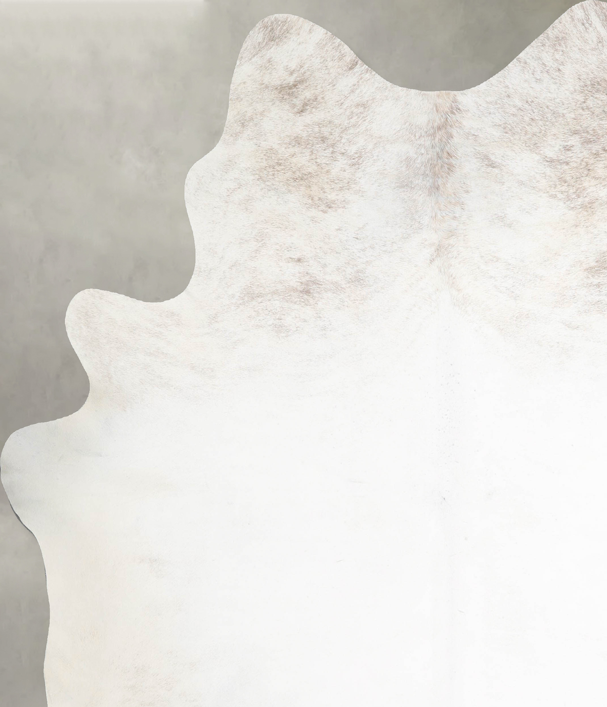 Grey Brindle X-Large Brazilian Cowhide Rug 7'5"H x 6'7"W #A53431 by Hudson Hides