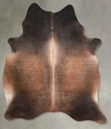 Warm Caramel X-Large Brazilian Cowhide Rug 7'6"H x 6'2"W #A53435 by Hudson Hides