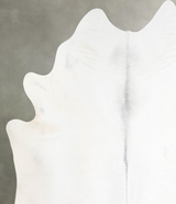 Light Grey X-Large Brazilian Cowhide Rug 7'2"H x 6'5"W #A53436 by Hudson Hides