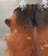 Warm Caramel X-Large Brazilian Cowhide Rug 7'2"H x 6'3"W #A53439 by Hudson Hides
