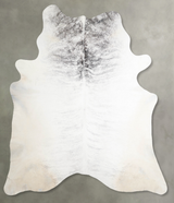 Grey Brindle XX-Large Brazilian Cowhide Rug 8'3"H x 7'2"W #A53454 by Hudson Hides