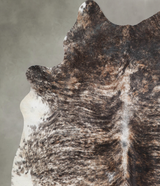 Dark Brindle XX-Large Brazilian Cowhide Rug 7'9"H x 6'7"W #A53463 by Hudson Hides